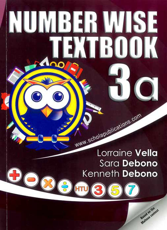 Picture of 9473 NUMBER WISE TEXTBOOK 3A